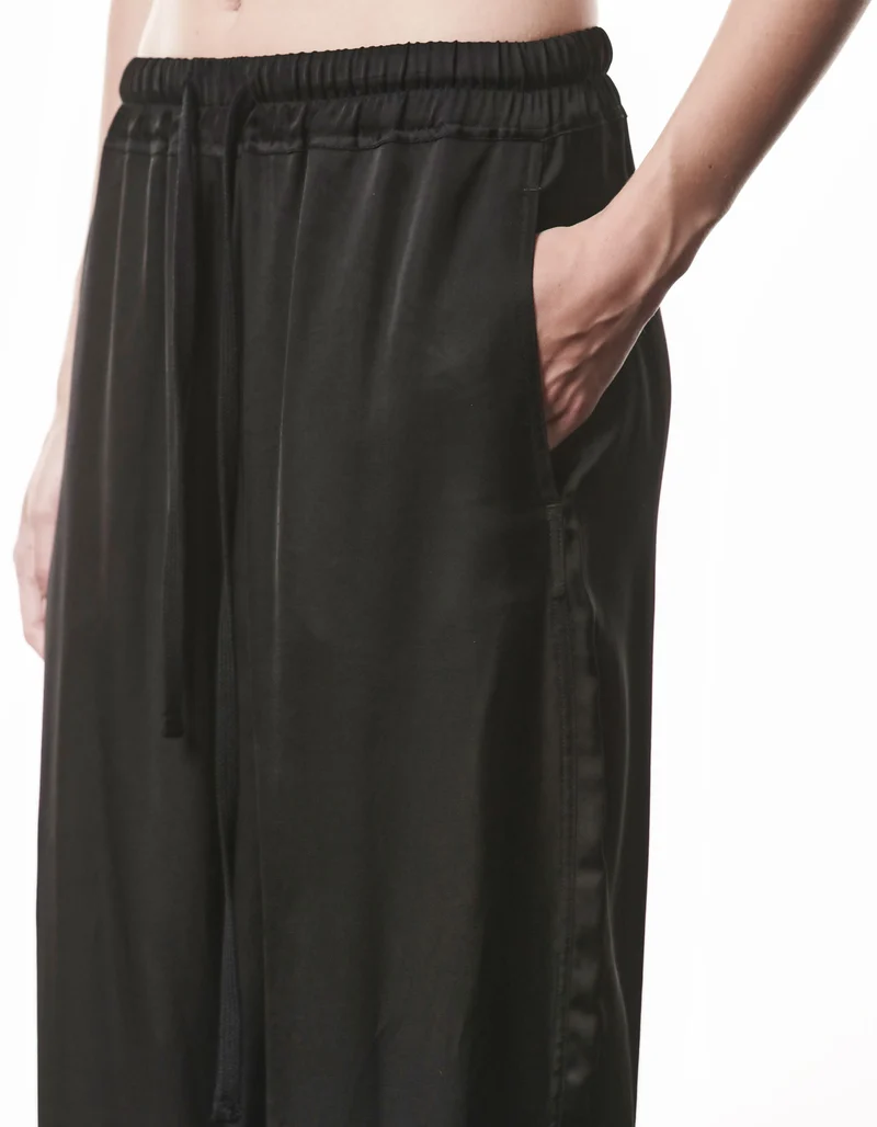 Wide-Leg Hose mit elastischem Bund