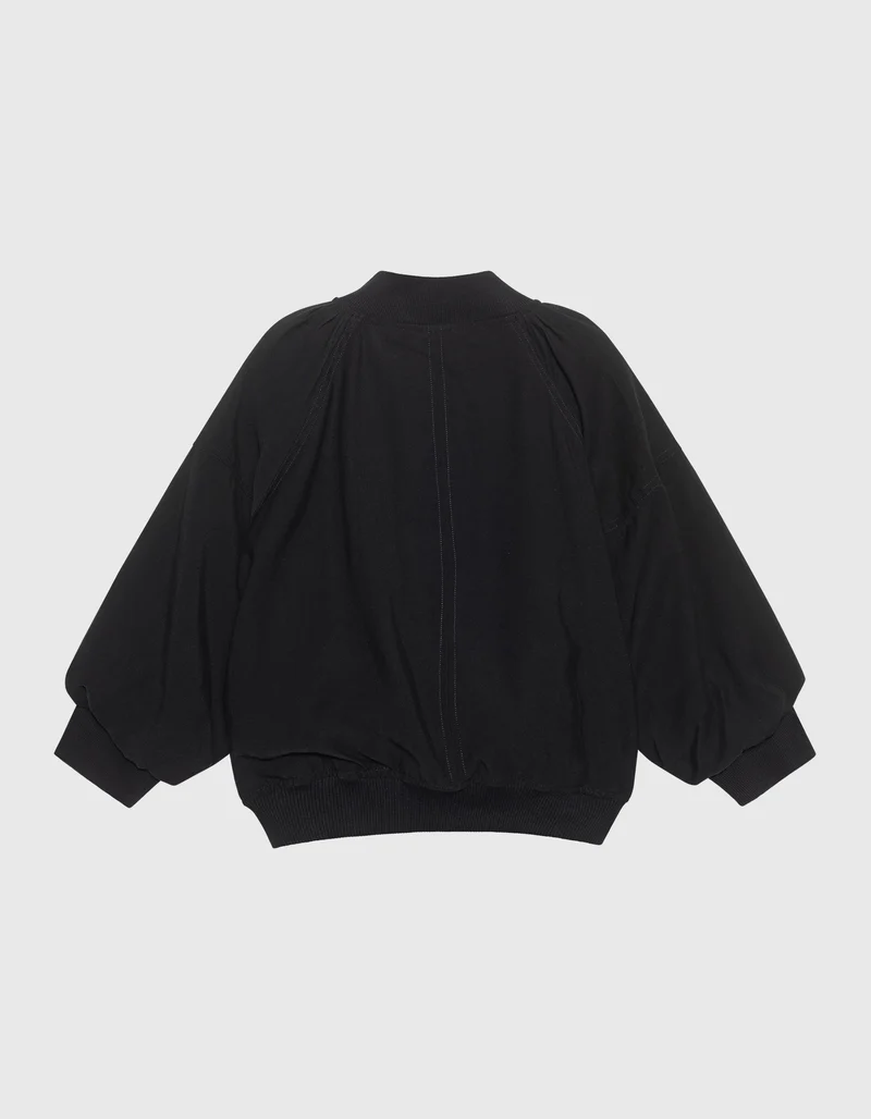 Bomberjacke Rib-Knit