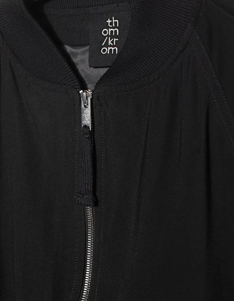 Bomberjacke Rib-Knit