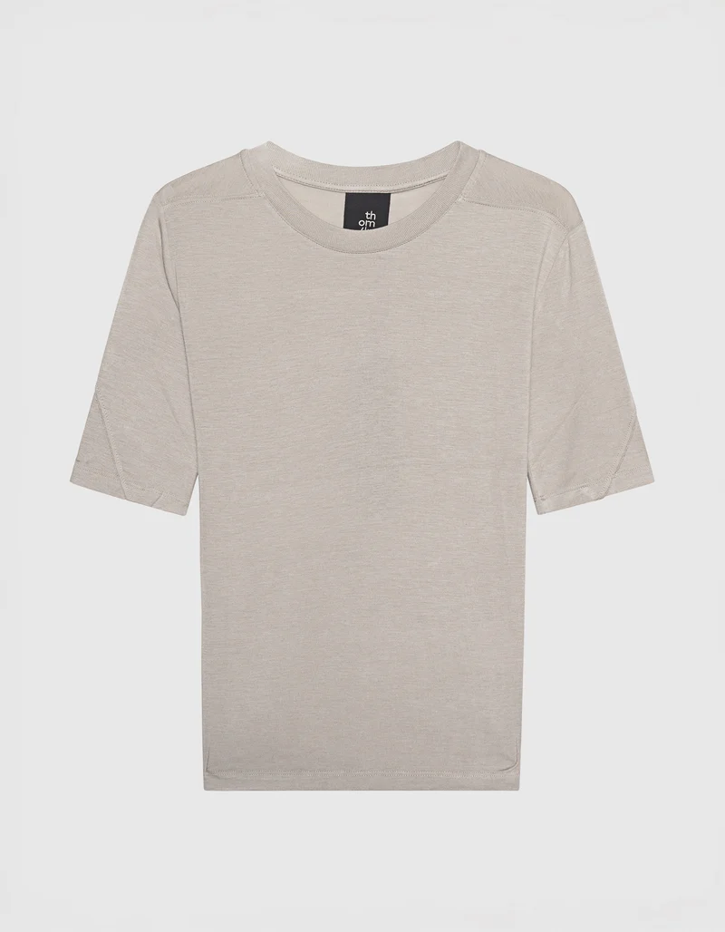 T-Shirt mit Seidenanteil