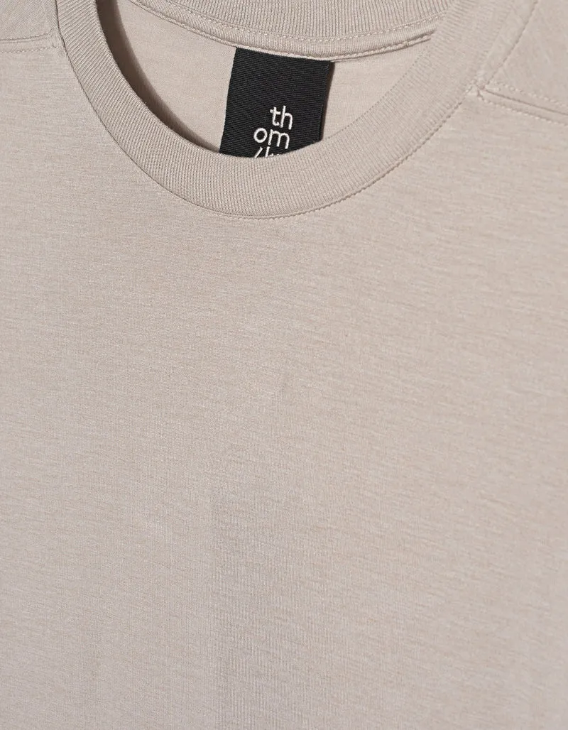 T-Shirt mit Seidenanteil