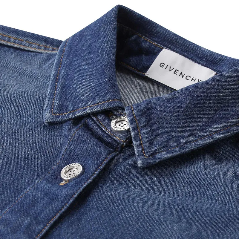 Hemdbluse aus Denim