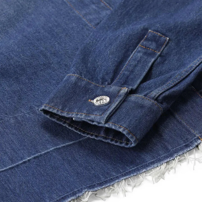 Hemdbluse aus Denim