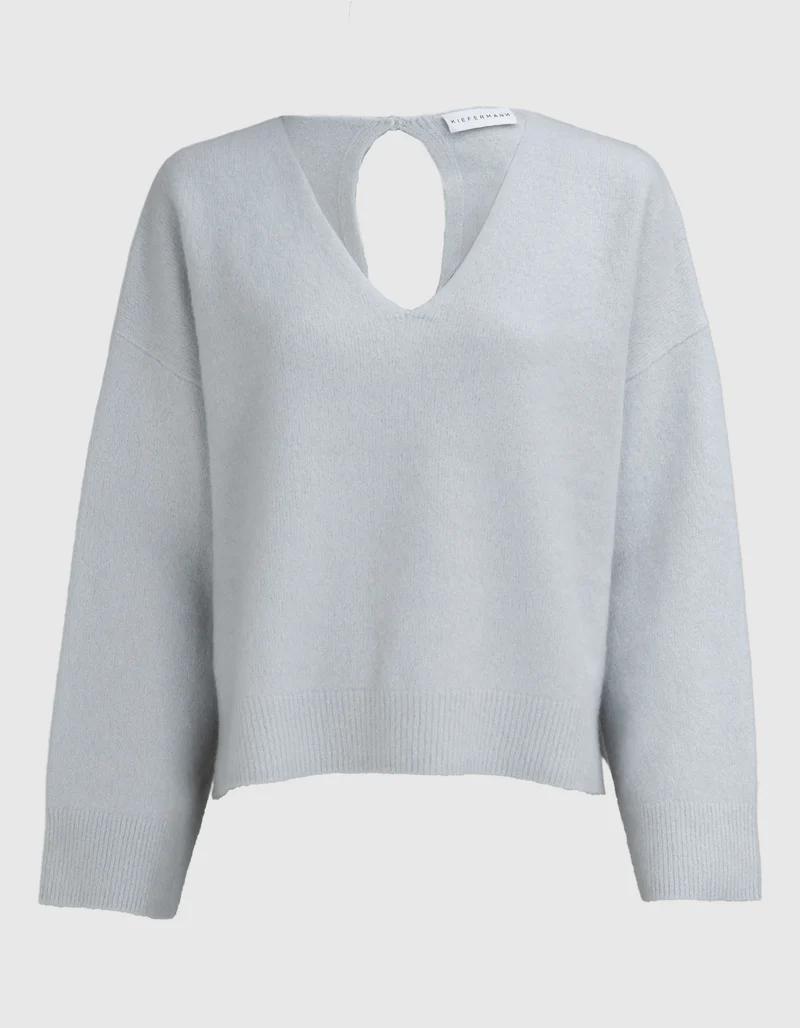 Kaschmir-Pullover Semadara mit Cut-Out