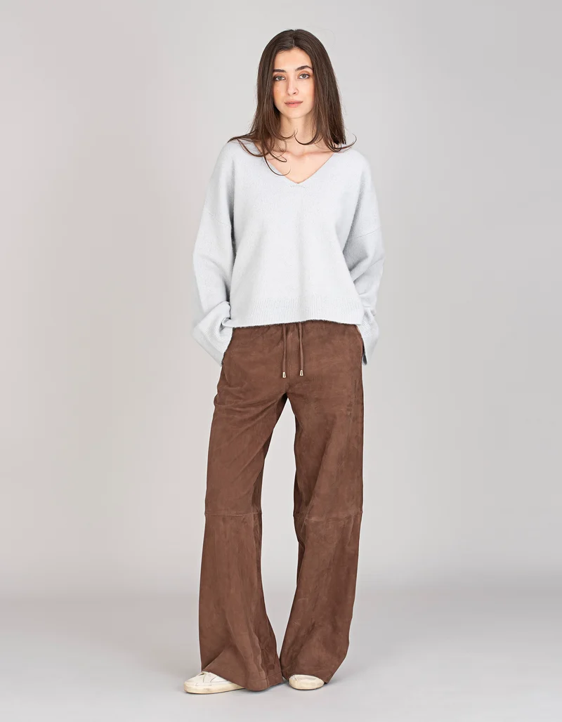 Kaschmir-Pullover Semadara mit Cut-Out