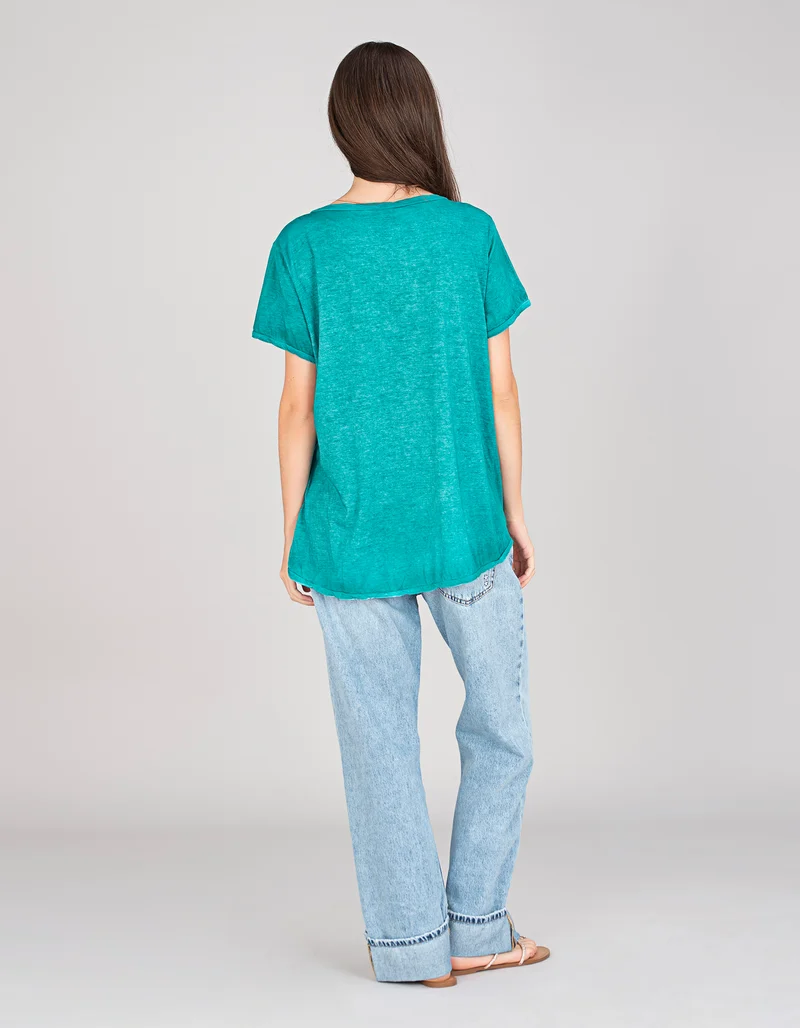 Baumwoll-T-Shirt Oversized