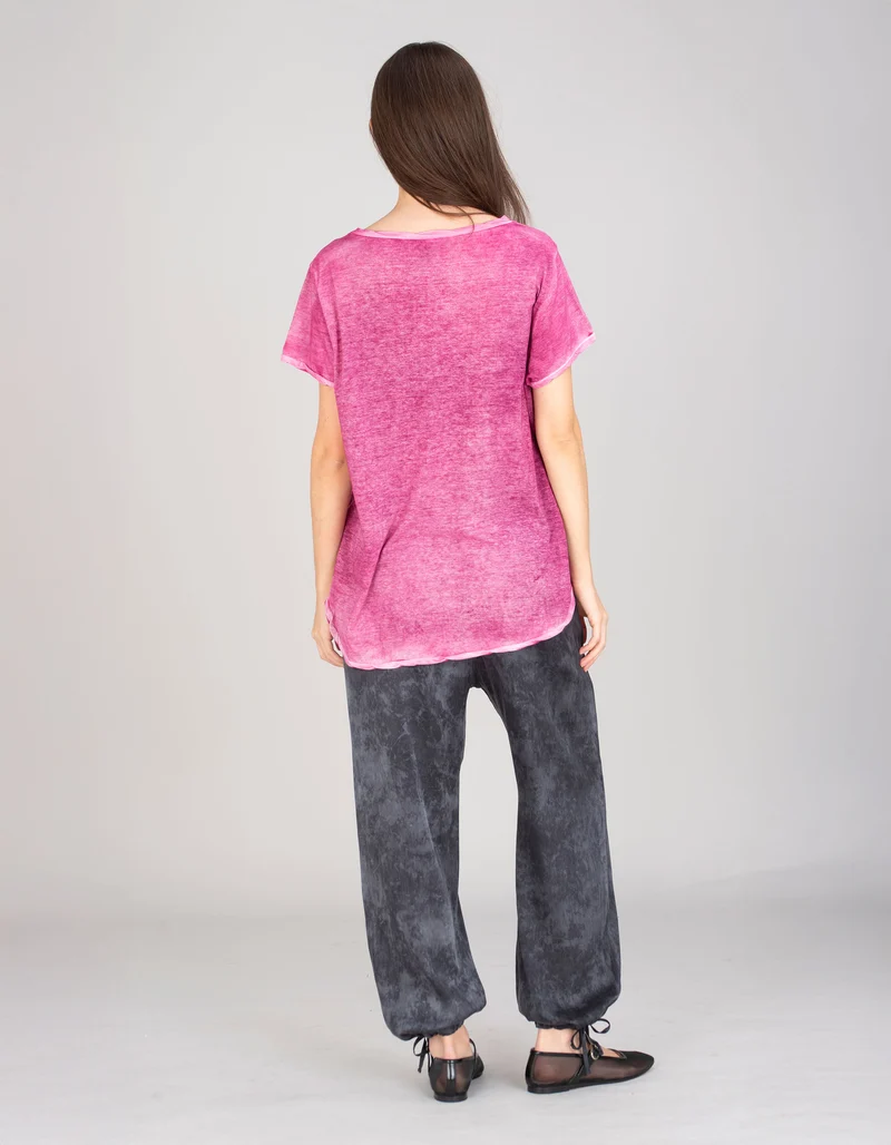 Baumwoll-T-Shirt Oversized