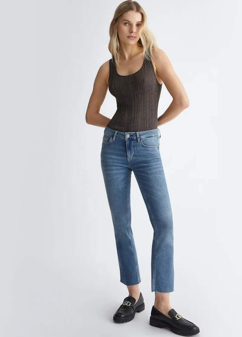 Stretch Bootcut Jeans