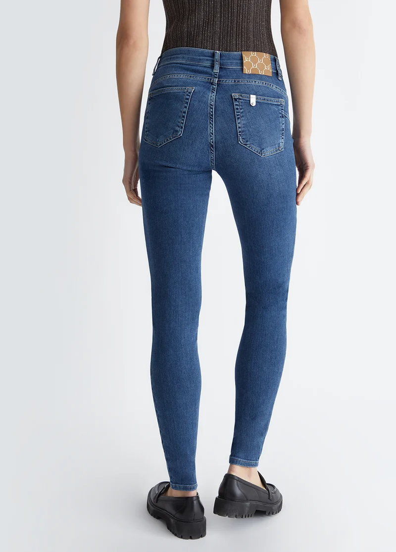 High-Rise Skinny Jeans