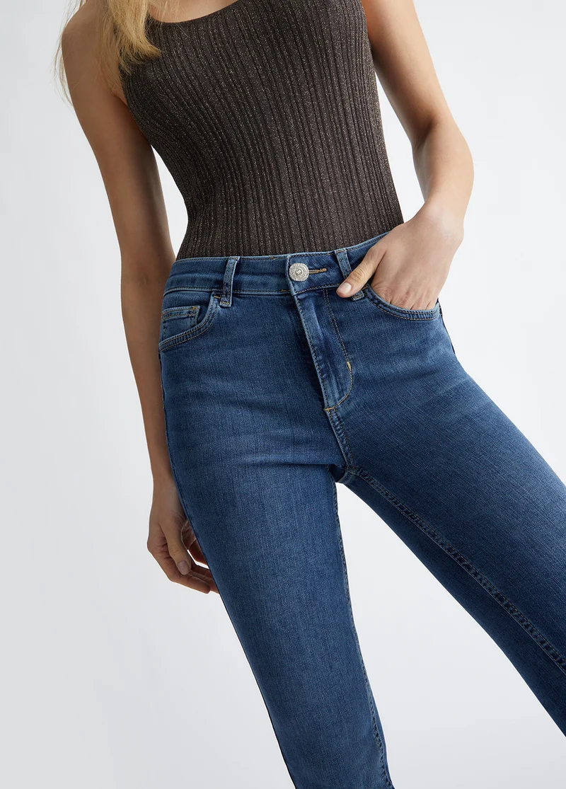 High-Rise Skinny Jeans