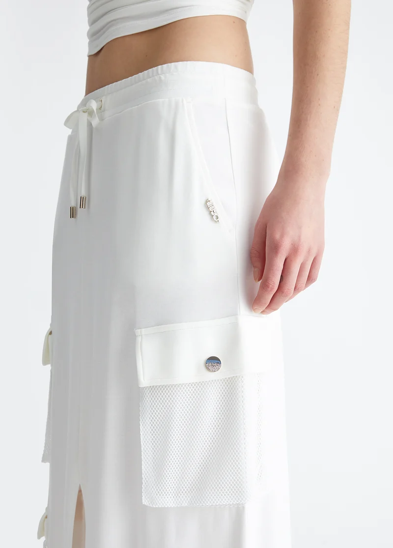 Long Cargo Skirt
