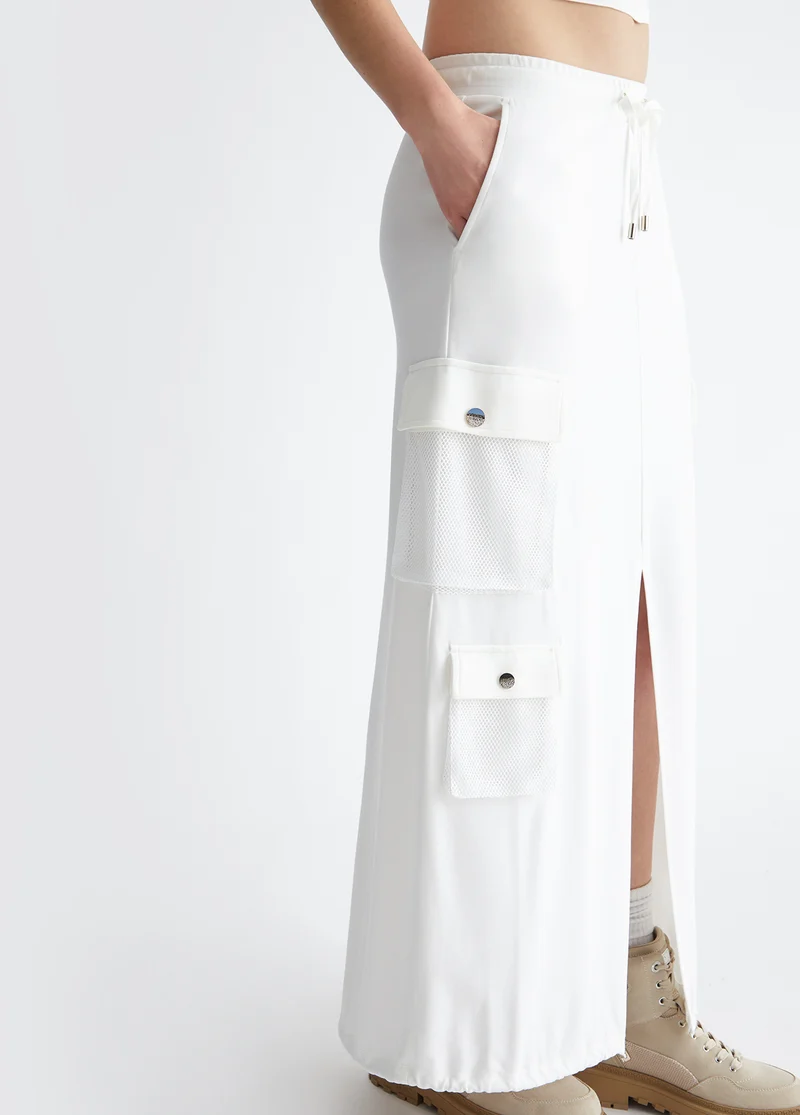Long Cargo Skirt