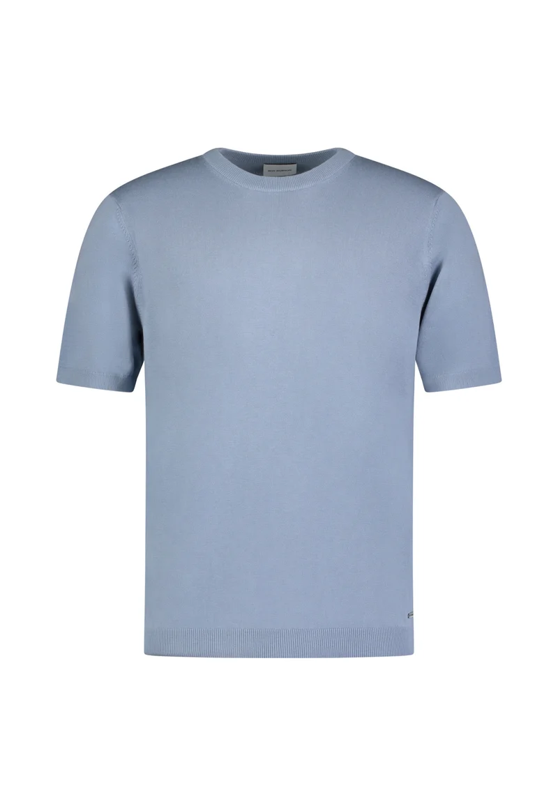 HERREN-PULLOVER 1/1 ARM, LIGHT BLUE