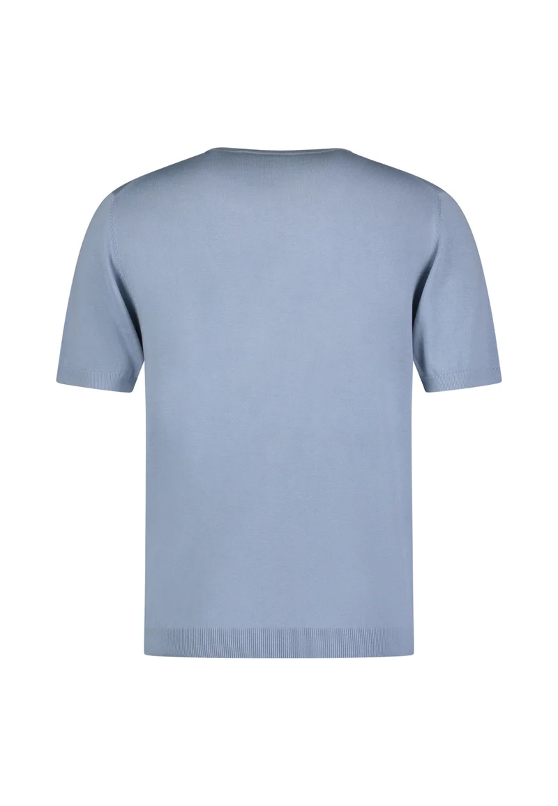 HERREN-PULLOVER 1/1 ARM, LIGHT BLUE