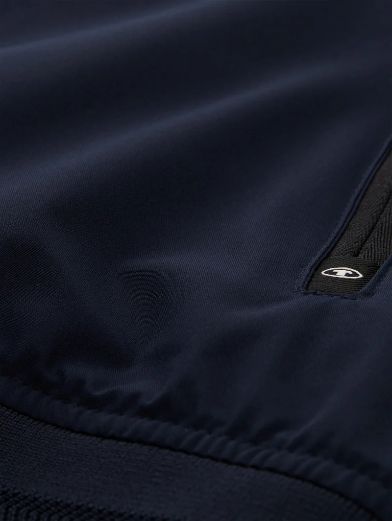 casual blouson, sky captain blue