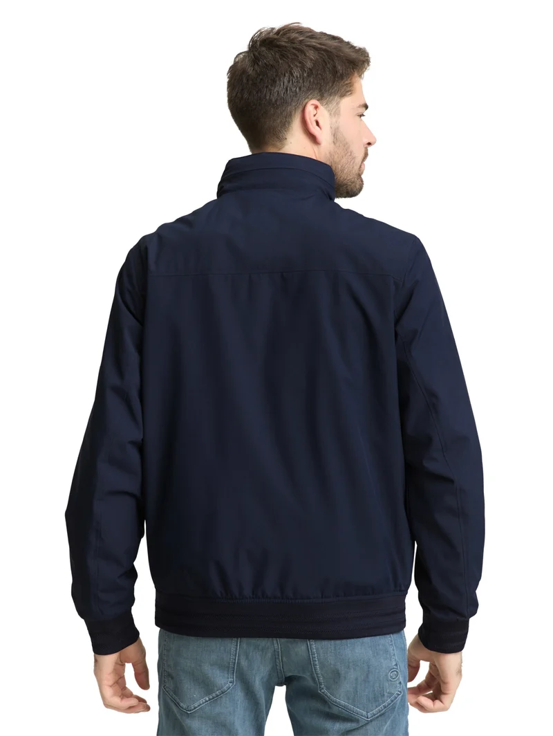 casual blouson, sky captain blue