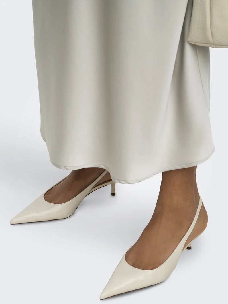 ONLCHIGO ANKEL SATIN SKIRT NOOS WVN, Dove
