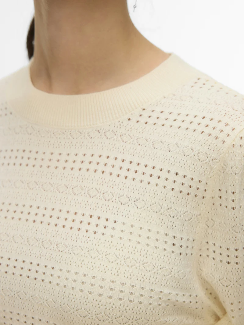 VMLIMONE LS O-NECK PULLOVER BOO, Birch