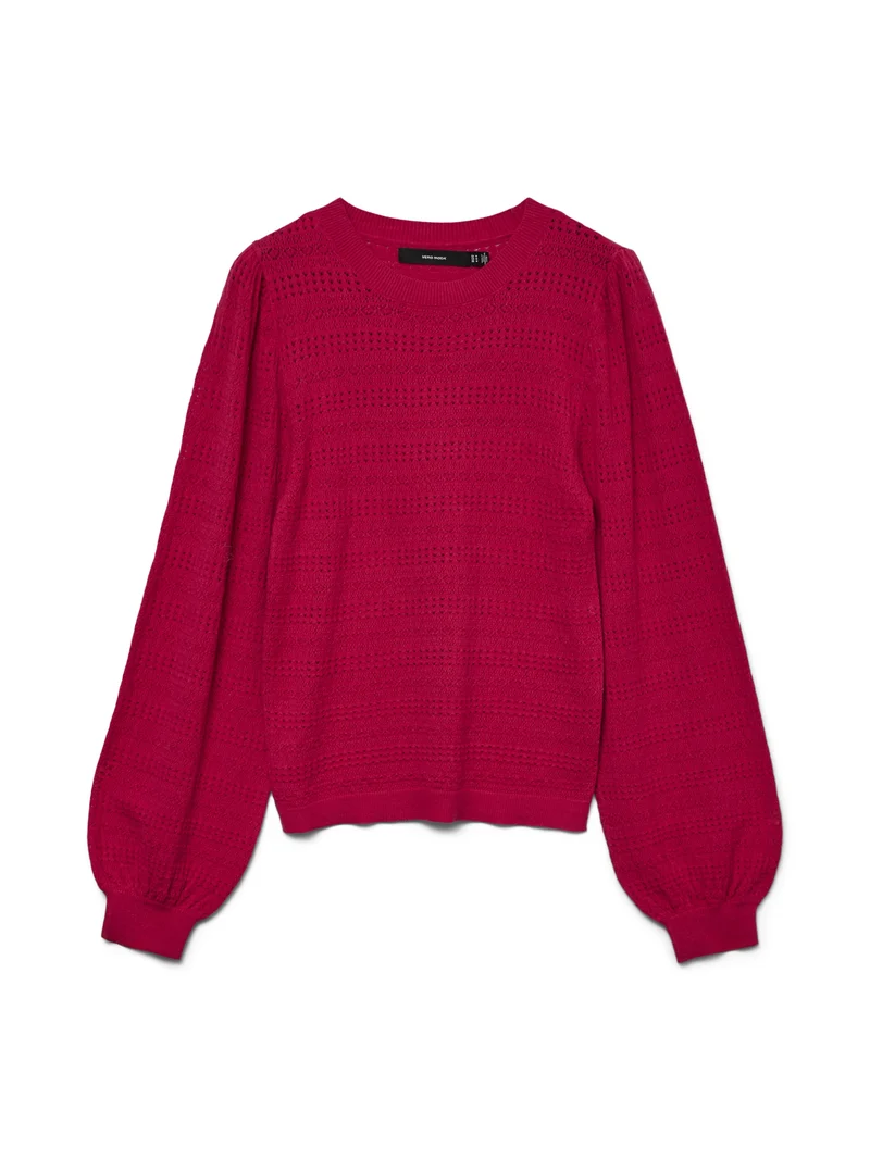 VMLIMONE LS O-NECK PULLOVER BOO, Jazzy