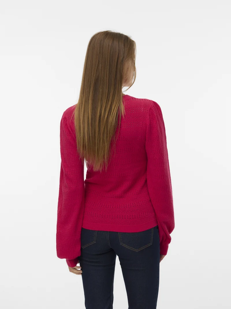 VMLIMONE LS O-NECK PULLOVER BOO, Jazzy