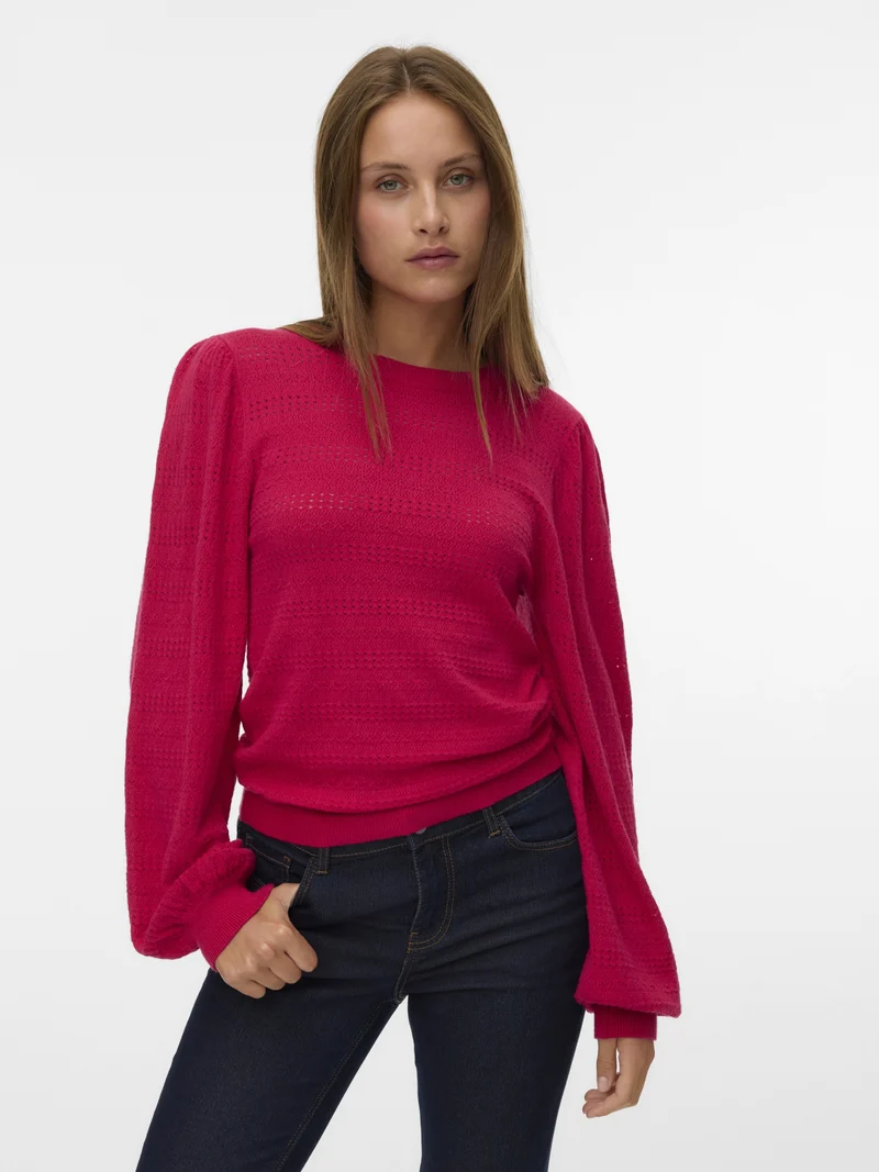 VMLIMONE LS O-NECK PULLOVER BOO, Jazzy