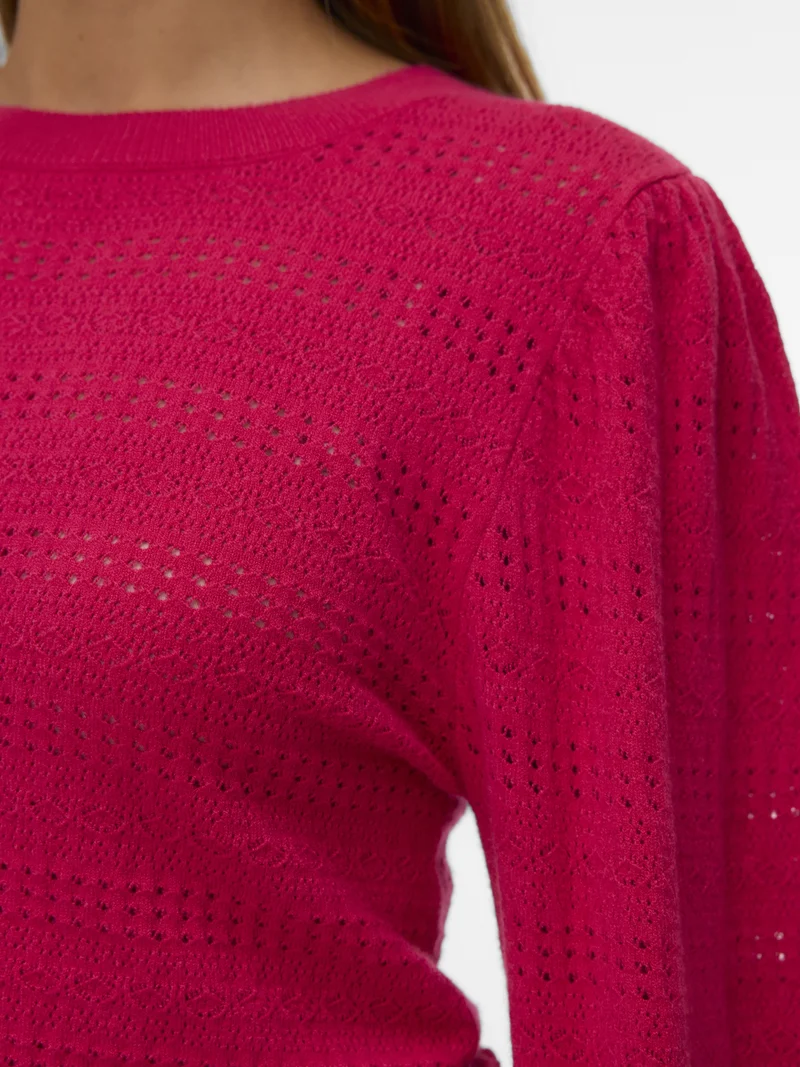 VMLIMONE LS O-NECK PULLOVER BOO, Jazzy