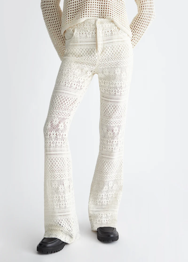 Lace trousers