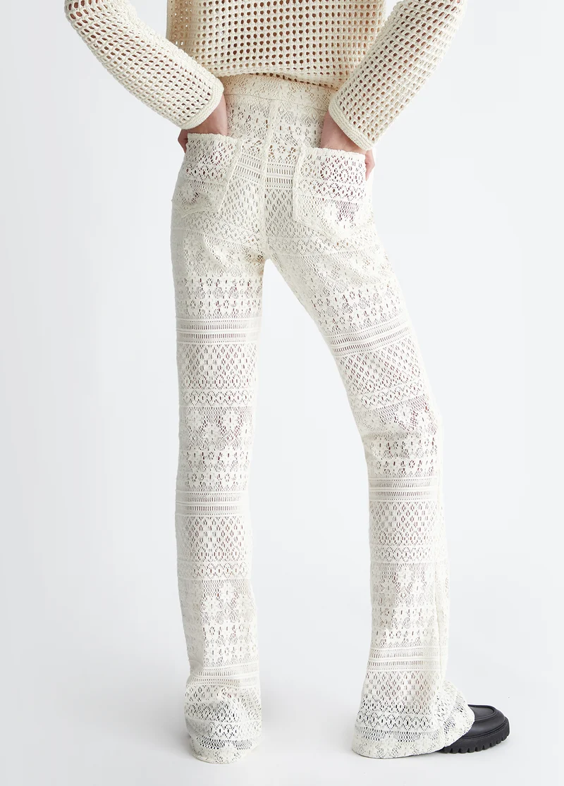 Lace trousers