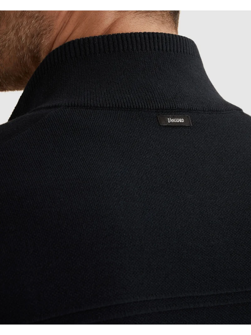 Zip jacket cotton modal bonded, Sky Captain