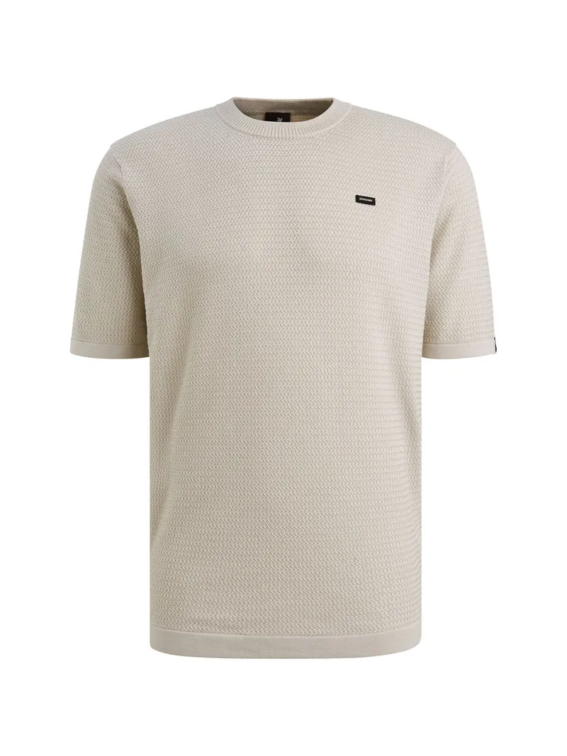 Short sleeve r-neck cotton modal, Moonstruck