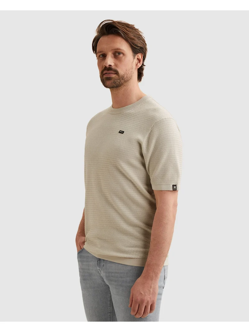 Short sleeve r-neck cotton modal, Moonstruck