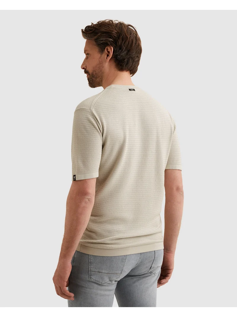 Short sleeve r-neck cotton modal, Moonstruck