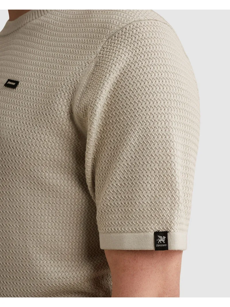 Short sleeve r-neck cotton modal, Moonstruck