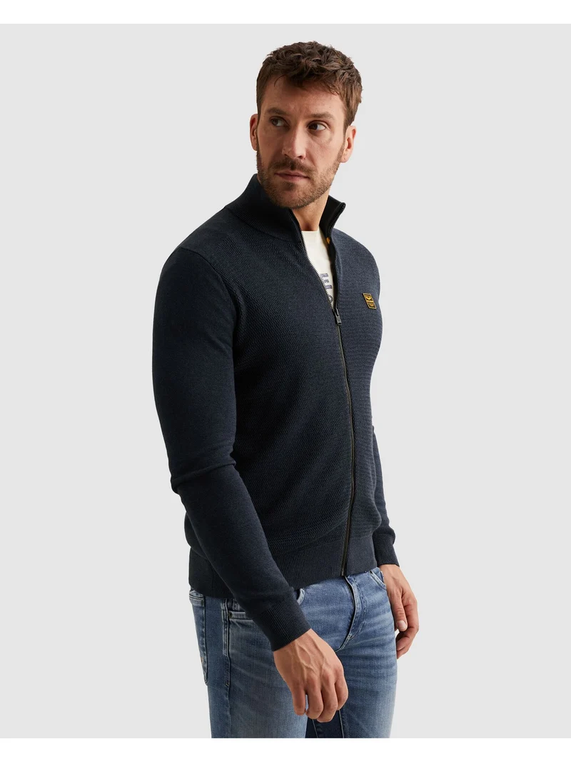 Zip jacket cotton modal, Salute