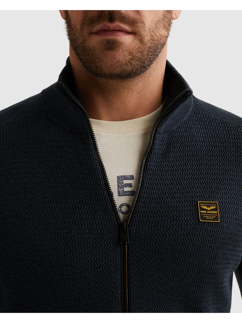 Zip jacket cotton modal, Salute