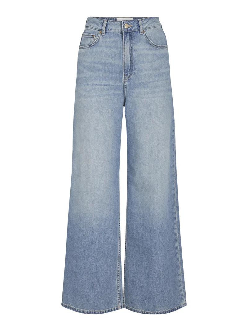 JXTOKYO WIDE HW JEANS R6078 DNM NOO, Light Blue Denim