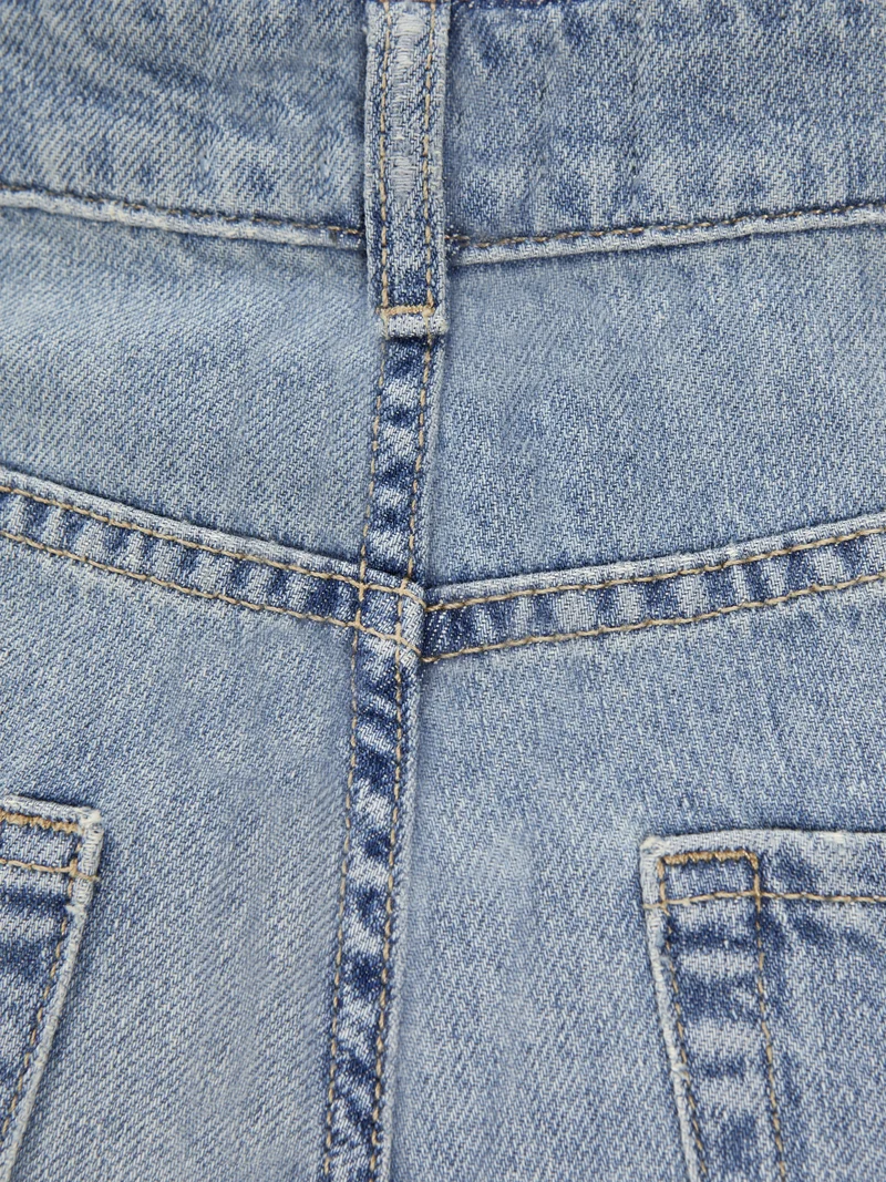 JXTOKYO WIDE HW JEANS R6078 DNM NOO, Light Blue Denim