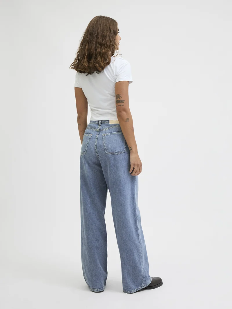JXTOKYO WIDE HW JEANS R6078 DNM NOO, Light Blue Denim