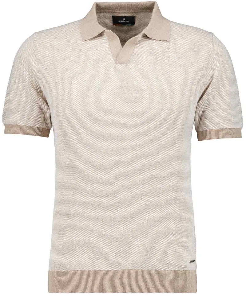 Resort collar, 2-coloured, SAND MELAN