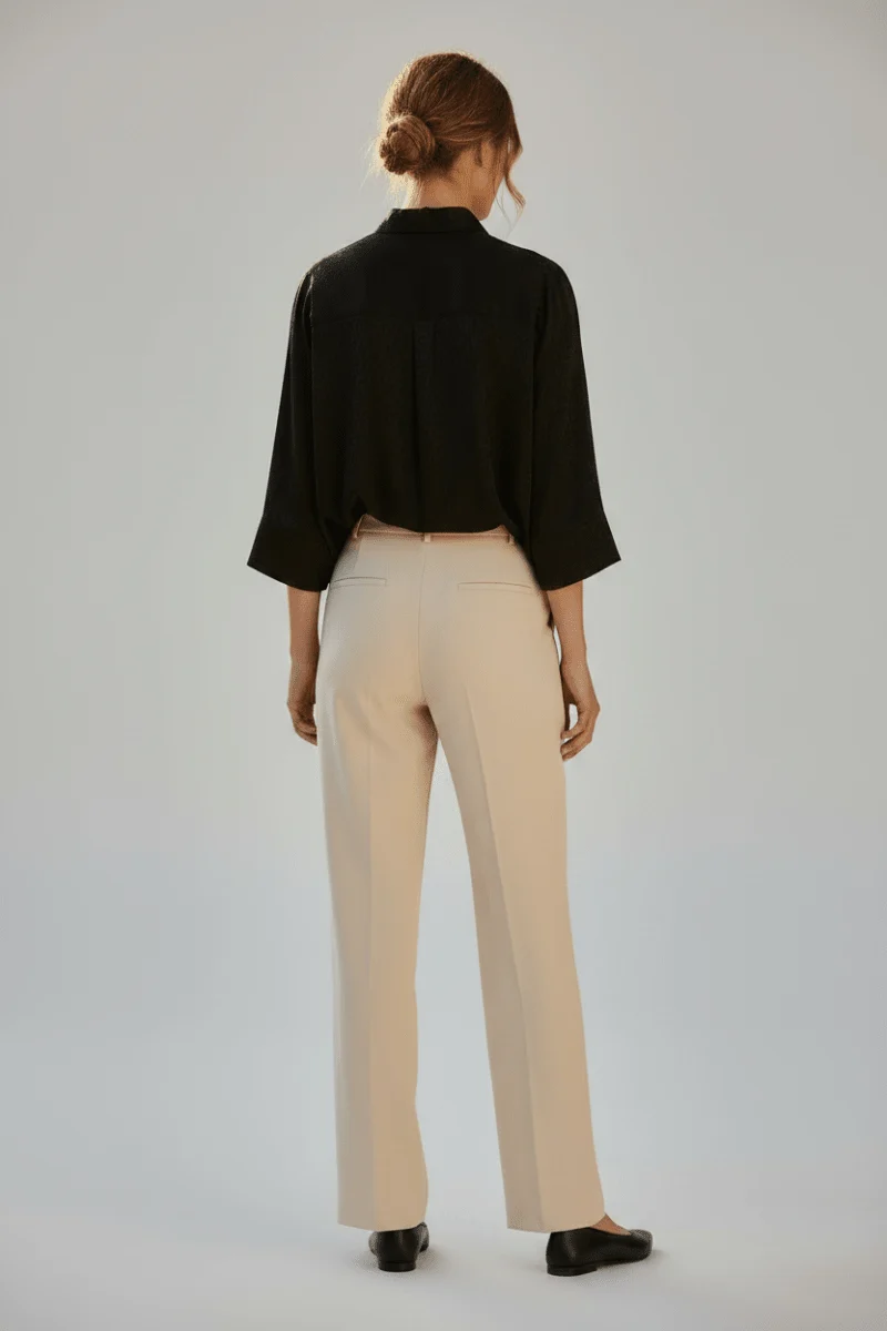 Vila Bluse Visalina in der Farbe Black Beauty