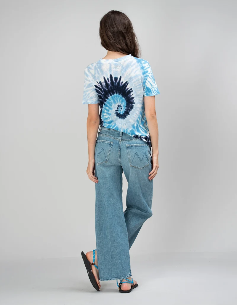 Leinen T-Shirt Aya Sunny Batik