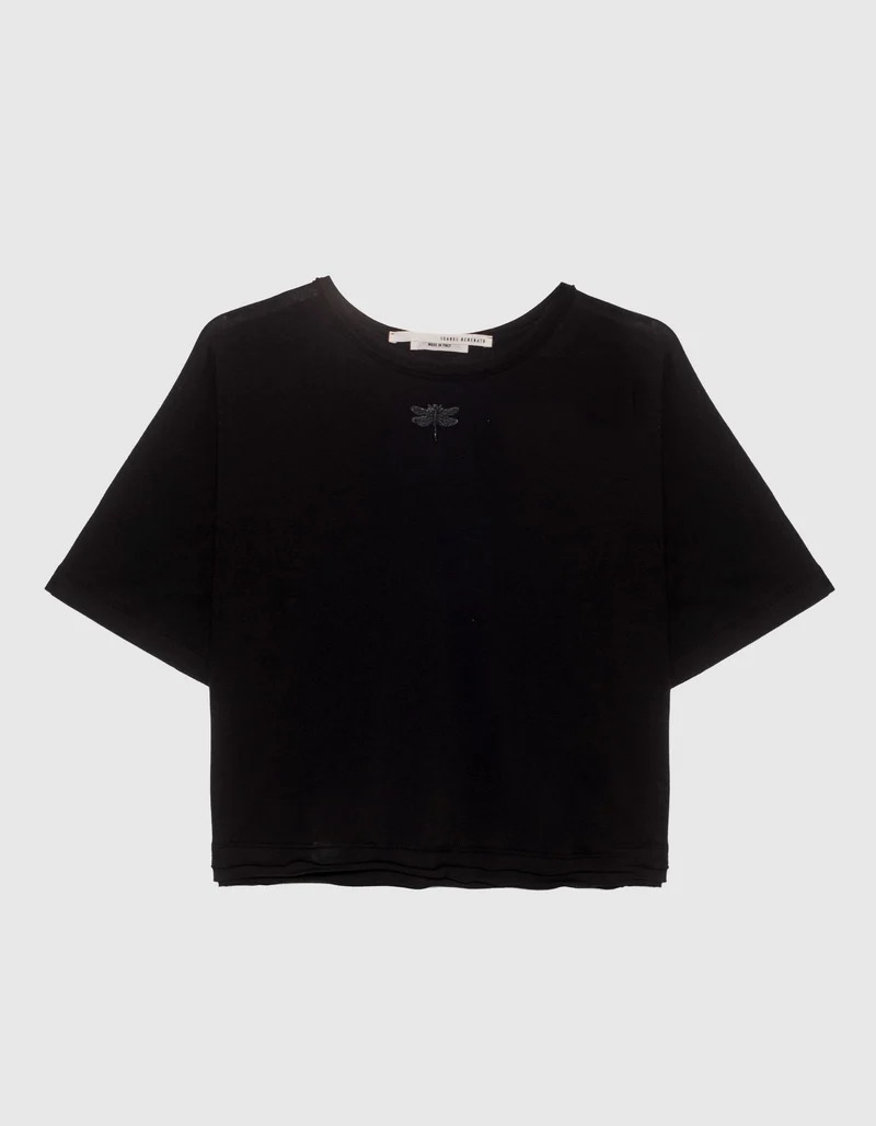 Besticktes Oversize T-Shirt