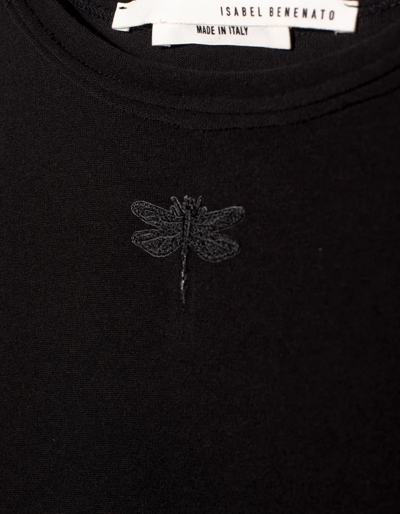 Besticktes Oversize T-Shirt
