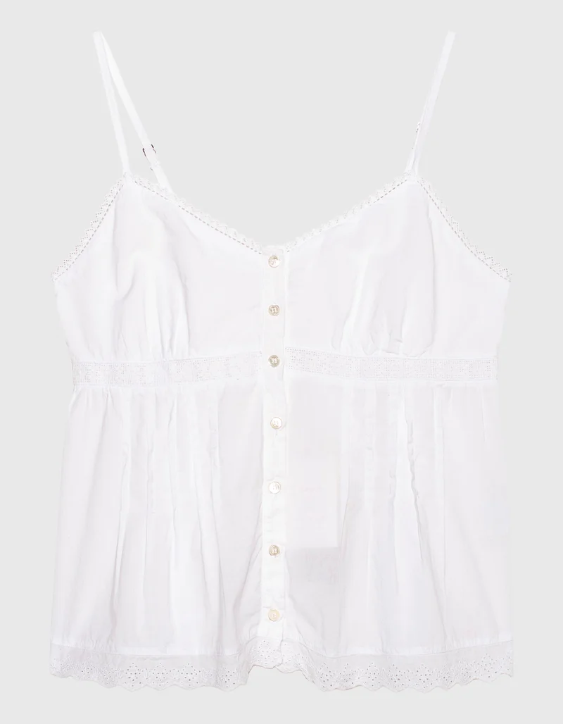 Top Alexia mit Spitzendetails