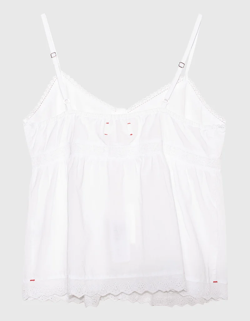 Top Alexia mit Spitzendetails