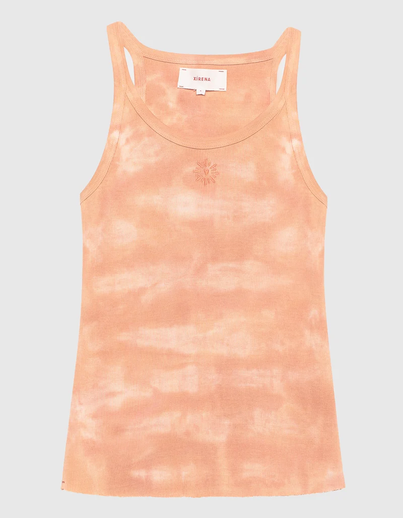 Besticktes Ripp-Tanktop Beca