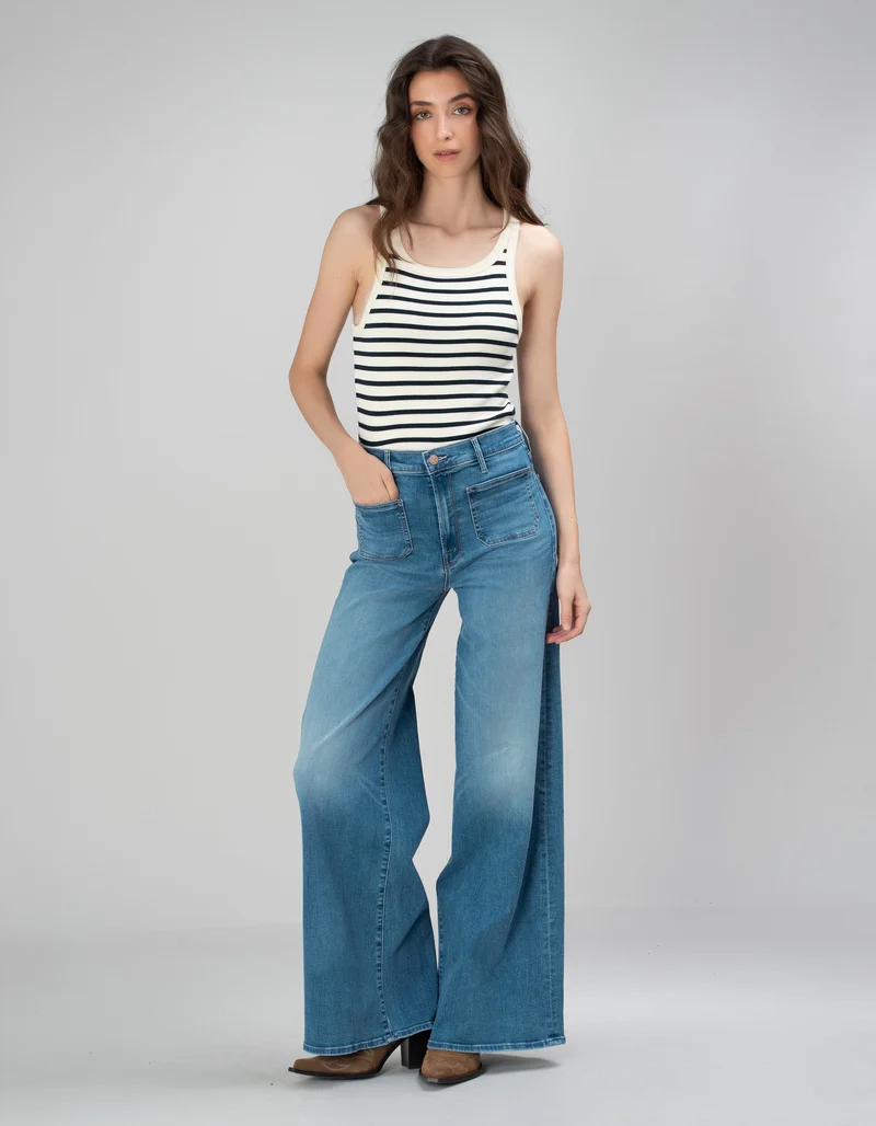 Flare-Leg Jeans The Patch Pocket Undercover Sneak
