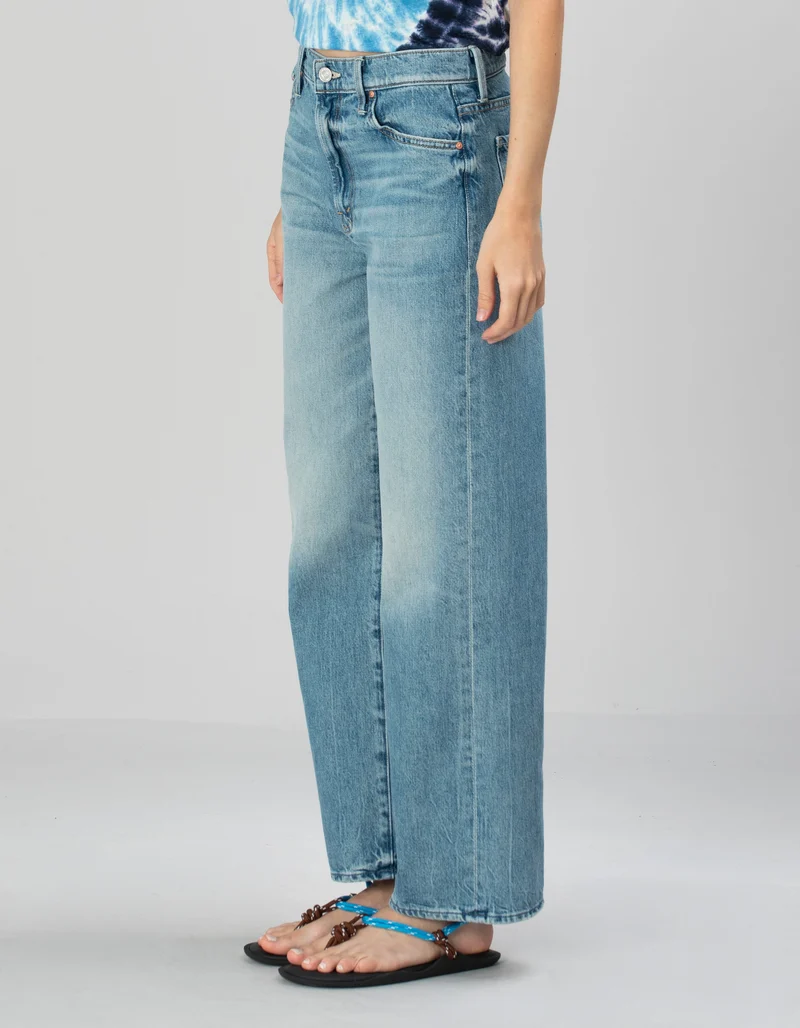 Cropped Wide-Leg Jeans The Dogder Flood