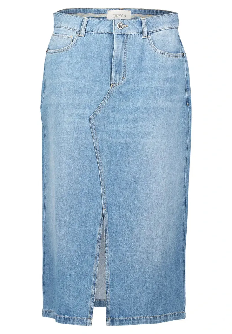 Cartoon Jeansrock in der Farbe Blau