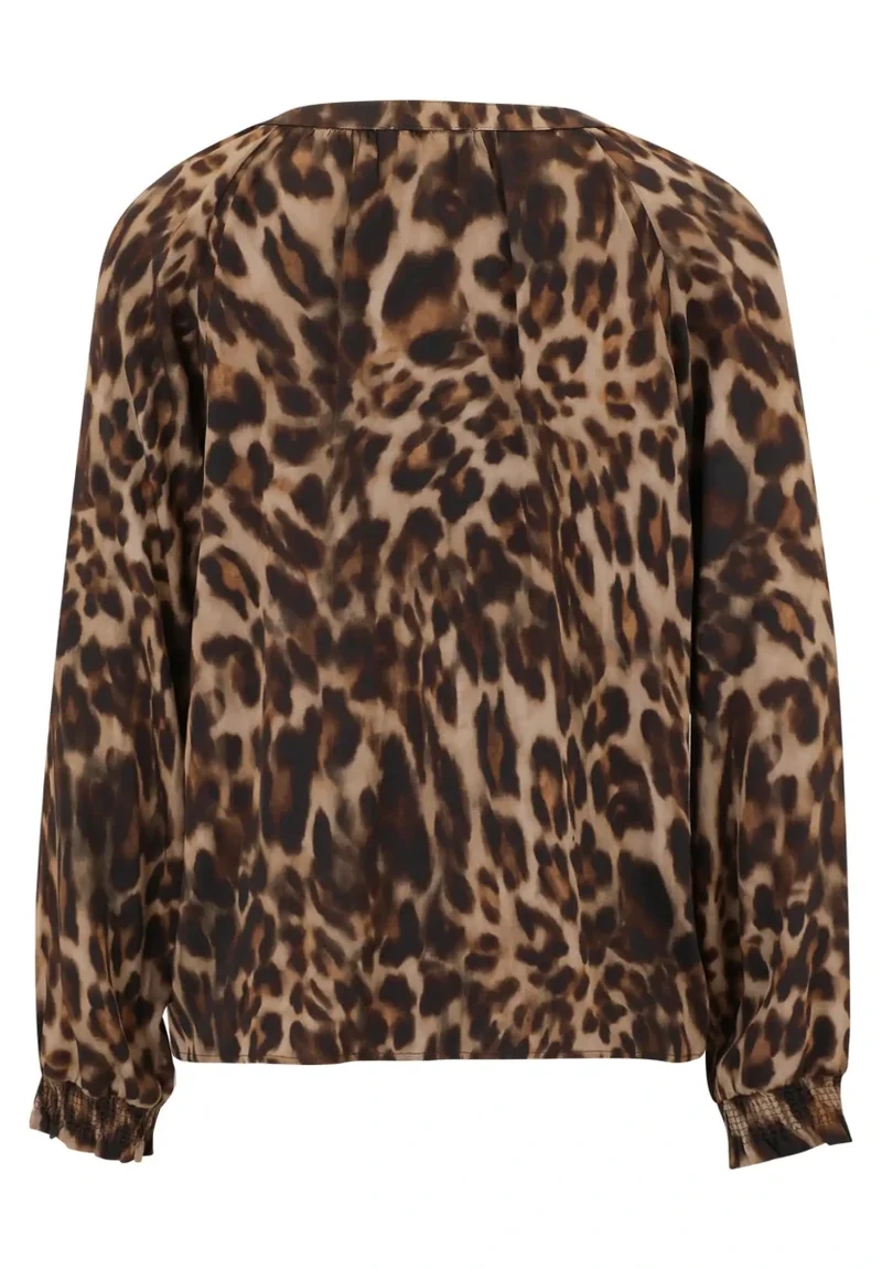 Cartoon Bluse Casual in den Farben in der Farbe Brown/Camel